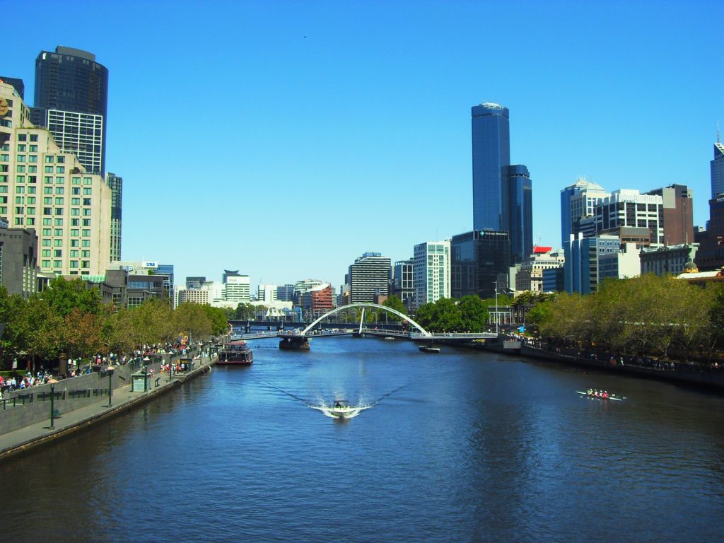 View of Yarra River, Melbourne
