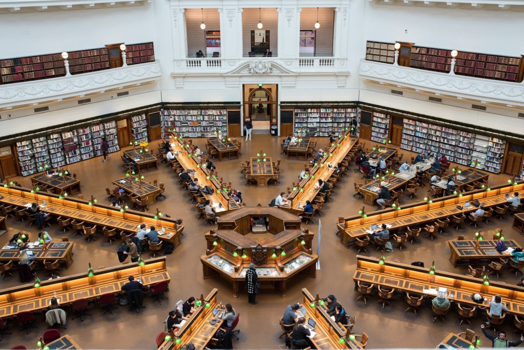 State Library of Victoria in Melbourne